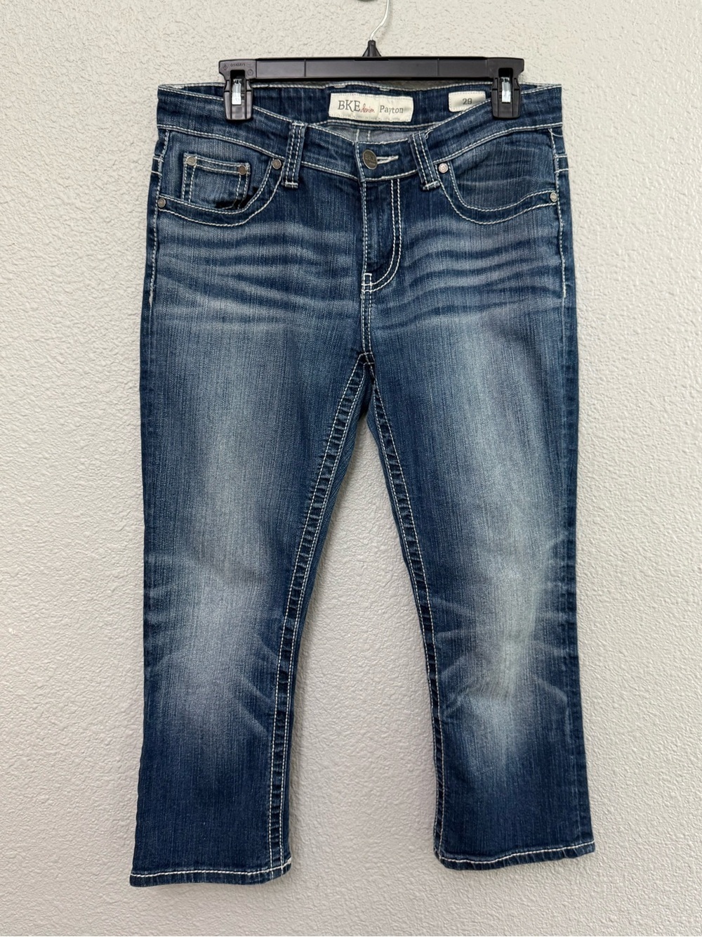 BKE Payton Straight Crop Capri Jeans Size 29